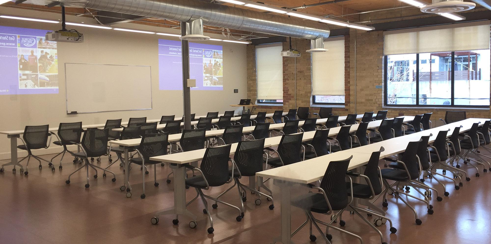 George Brown college classroom